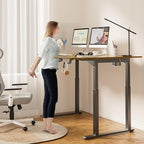 Dripex Standing Desk, 63"/ 71" L Shaped Desk Adjustable Height, Electric Corner Stand Up Desk Large Home Office Desk Computer Workstation, Dual Motor Sit Stand Desk 4 Legs, Super Stable