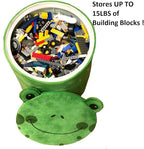 Storl Organizer Storage Stool for Toy and Cloth and Kids Stool (Duck, 12Wx13H)