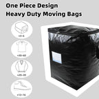 3 Pack 91L Storage Bags for Clothes, Moving Bags Heavy Duty Extra Large with Reinforced Handle, Storage Containers for Organizing Bedding, Blanket, Sheets, Pillows, Toys, Christmas Decorations
