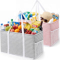 Lifewit Extra Large Tote Bag, Reusable Grocery Bags with Metal Wire Frame and Handles