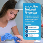Inspire Black Nitrile Disposable Gloves | 4.5 Nitrile Disposable Safety Medical Cooking Cleaning Gloves