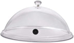 12 Inch Smoking Gun Plastic Dome for Plates, Glasses, Bowls, Smoke Infuser Cloche, Smoke Infuser Accessory Lid
