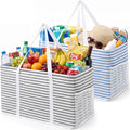 Lifewit Extra Large Tote Bag, Reusable Grocery Bags with Metal Wire Frame and Handles
