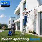 Pressure Washer, Power Washer with 4 Nozzles and Foam Cannon, High Pressure Cleaning Machine for Cars, Driveways, Fences, Patios, Home Cleaning