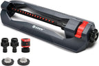 Eden 96213 Lawn & Garden Essential Oscillating Sprinkler | Water Sprinkler for Yard,Covers up to 3,600 sq. ft., Heavy Weight Base