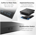TIMEMORE Coffee Scale Basic 3.0 with Coffee-to-Water Ratio/Water Flow Rate/Timer Function, Free Switching of Ounce/kg Units, Digital Scale for Espresso and Pourover Mode, Black