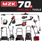 MZK 13-inch 13-Amp 2-in-1 Electric Dethatcher and Scarifier w/Removeable 4-Position Height Adjustment,Lawn dethatcher w/8-Gallon Thatch Collection Bag,Keep Lawn Health (DS13A04)