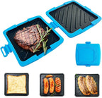 Sandwich Press Nonstick No Power Required Quesadilla Snacks Bread Cooker | Kitchen Bread Press Sandwich Maker Heat-Resistant Portable Breakfast Quesadilla Pie Bread for Home Apartment Dorm Party T