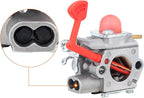 Hipa 545081855 Carburetor for Poulan Pro BVM200C P200C Husq GBV325 P325 Craftsman 25Cc Blower Walbro WT-875 WT-875A Carb with 545116801 Air Filter Tune-Up Kit