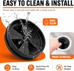 Garbage Disposal Splash Guard, 3 3/8" Upgraded for InSinkErator Evolution Series QCB-AM Sink Baffle Drain Insert, Kitchen Sink Splash Guard Sink Stopper Removable Garbage Disposer (Black 1 pcs)