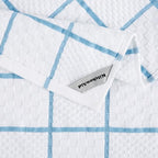 KitchenAid Quilted Cotton Terry Cloth Oven Mitt, Pot Holder, Kitchen Towel 4-Pack Set, Heat Resistant, Silicone Grip, Gift Set, Blue Velvet, 16"x26", 7"x13" & 7"x10"