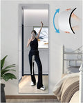 Shatterproof Wall Mirror Full Length for Bedroom, Plexiglass Gym Mirrors For Home, Extra Thick: 0.12 inch, 15.8 x 15.8 inch x 4 Pcs, Workout Mirrors Safe for Kids, Over The Door, Long Wall Mounted