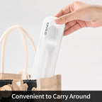 Travel Utensils with Case, Stainless Steel Portable Cutlery Set, Lunch Box Silverware for Work Camping Picnic, Reinforced Case with Snap-Lock Closure, Include Fork Spoon Knife Chopsticks, Silver
