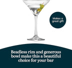 Libbey Glassware 7512 Vina Martini Glass, 8 oz. (Pack of 12)