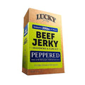 Lucky Jerky Peppered DIY Beef Jerky Seasoning and Cure Kit, 12 Oz | Make Your Own Peppered Beef Jerky at Home, Classic Black Pepper Flavor, Seasons 20 lbs of Meat