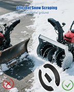 Snow Shovel Rubber Propeller Blades Fit for Honda HS520 HS720 Replace 72427-V10-020 72428-V10-020 72443-V10-020
