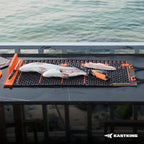 KastKing EZ Fillet Fish Fillet Mat, Non-Slip Fish Cutting Board | Anti-Slip Surface, 25" Integrated Ruler, Large Cutting Area, Easy to Clean, Roll-Up Storage, Fish Cleaning Board