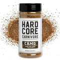 Hardcore Carnivore Camo | Wild Game Rub for Venison, Elk & Lamb, 10.5oz | Savory herbs & balanced spices elevate wild game flavor. Great on venison, lamb & pork. MSG Free & Gluten Free