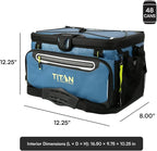 Titan by Arctic Zone Deep Freeze Cooler - Zipperless Hardbody Cooler - Deep Freeze Insulation, HardBody Liner, and SmartShelf