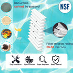 S7M120 System 3 Inner Pool Filter Compatible with 25021-0200S & 25022-0201S, Replacement for Sta-Rite System 3, SR300 Pool Filter Cartridge, 100 Sq.Ft. Filtration Area