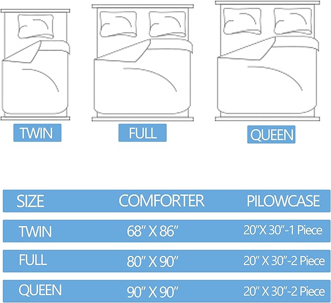 Gamer Bedding Sets for Boys, Full Size 3-Piece Gaming Comforter Sets for Kids Teens, Soft Microfiber Video Game Bedding Sets for Game Lovers, 1 Comforter and 2 Pillowcase(White,Full)
