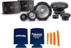 Alpine 6.5" & 6x9 R2 High-Resolution Speaker Bundle - A Pair of R2-S6533-Way Component Speakers & a Pair of R2-S69C 6x9 Component Speakers