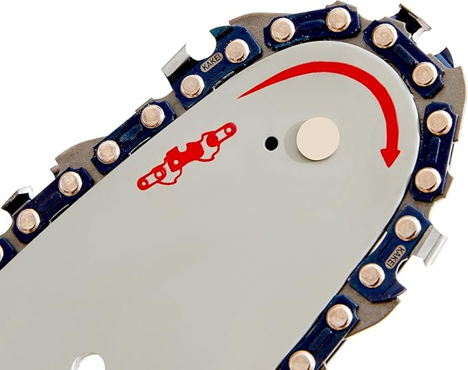 KAKEI 16 Inch Chainsaw Bar& Chain Combo - 3/8" LP Pitch, .050" Gauge, 56 Drive Links Fits Craftsman, Poulan, Ryobi, Echo, Greenworks& More (3 Chains+ 1 Bar)