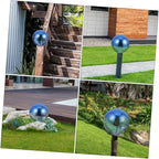 Polished Garden Gazing Reflective Globe Ornament Compact Decorative Sphere for Outdoor Decoration Unique for Photography Prop Delicate Craft Design