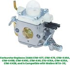 C1M-K77 Carburetor with 15660108361 Ignition Module Replaces C1M-K76, C1M-K49A, C1M-K49, C1U-K16A for Echo PB403H, PB403T, PB413H, PB413T, PB610, PB620, PB620, PB620H, PB620ST Backpack Blower