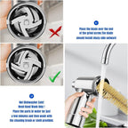 Metal Food Grinder Attachments for KitchenAid Stand Mixers | Meat Grinder, Sausage Stuffer, 15pcs Meat Grinder Accessories Set, Silver