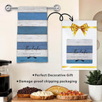 Lake House Dish Towel, Waffle Weave Microfiber Kitchen Cloth, Rustic Lake Decor for Home, Nautical Bathroom Accent, Lakehouse Gift Idea for Cottage Cabin Vacation Retreat - A04