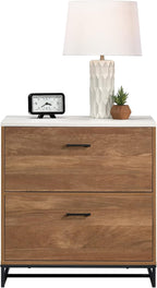 Sauder Tremont Row Lateral File, L: 15.71" x W: 27.95" x H: 29.53", Sindoori Mango