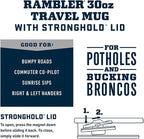 YETI Rambler 30 oz Travel Mug, Stainless Steel, Vacuum Insulated with Stronghold Lid
