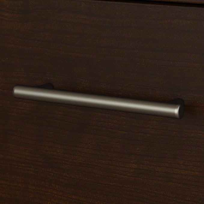 Bush Furniture Somerset 2 Drawer Lateral File Cabinet in Mocha Cherry