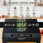 Food-Dehydrator Machine 7 Stainless Steel Trays, 6ft² Small Food Dryer, 190ºF,24H Fruits Dehydrator, 800W Meat Dryer for Jerky,Mushroom,Herbs,Veggies,Dog Treats
