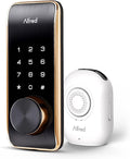 Alfred Touchscreen Keypad Pin + Key Entry Smart Door Lock Combo with Wi-Fi Connect Bridge & Key (DB2W-B-GL)
