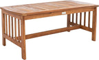 SAFAVIEH Outdoor Collection Rocklin Natural/ Beige 4-Piece Conversation Patio Set with Cushions