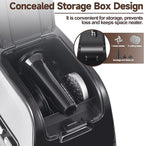 ALTRA LIFE Electric Meat Grinder, 2800W Max Sausage Stuffer with 2 Blades, 3 Plates, Sausage Tube & Kubbe Kit for Home use, Built-in Storage