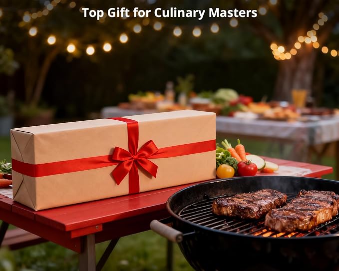 Sondiko Powerful Grill & Cooking Propane Torch L8010, Sous Vide, Campfire Starter, Adjustable Wood Torch Burner for Searing Steak, BBQ, Welding(Red & Black) Propane Tank Not Included | Torch Gun Torch Burner, Hand Held Blow Torch, Best Gift for Men