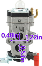 Carbhub Carburetor Fit for RedMax BZ7001, EBZ5100, EBZ5150, EBZ6500, EBZ7001, BZ8000, EBZ8001, EBZ8050, EBZ8500 Backpack Blower Replace 577144601 505183101 848H108100 T110881450