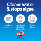 Clorox® Pool&Spa™ XtraBlue 3” Swimming Pool Chlorinating Tablets, Kills Bacteria & Stops Algae (25 LB)