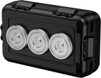 Magnetic Key Box,Magnet Key Holder Under car,Hide a Key Magnetic Holder,IPX7 Waterproof Key Hider Outdoor (Regular)