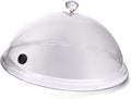 12 Inch Smoking Gun Plastic Dome for Plates, Glasses, Bowls, Smoke Infuser Cloche, Smoke Infuser Accessory Lid