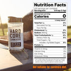 Hardcore Carnivore Black | All-Purpose Beef Seasoning Rub, 13oz Shaker | Texas-Made Classic Coarse Rub with Activated Charcoal - Blend for Steak, Brisket, Burgers, BBQ, Grilling and Smoking MSG Free