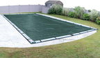 Robelle 20 x 40 ft Commercial Teal Winter Pool Cover for Inground Pools, 5 ft Overlap (25 x 45 ft Cover Size), Solid 12 x 12 Scrim, 3.7 oz/yd2, 18-Year Warranty, Style: 392040R