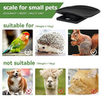 Digital Pet Scale,Puppy Scales for Weighing,Baby Scales for New Pets Only | Digital Small Animals Scales for Weighing,Whelping Supplies,Kitten Scale for Newborn Dog Cat Crawl Pet,Capacity up to 33 lb