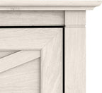 Bush Furniture Key West 2 Drawer Lateral File Cabinet in Linen White Oak | Document Storage for Home Office | Accent Chest with Drawers