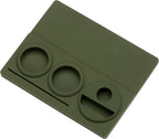 Normcore Espresso Tamping Mat, Silicone Tamper Mat, Espresso Accessories Tool for Baristas, Food Grade Non-Slip Silicone, 9.5 Inch x 7.5 Inch, Dark Green