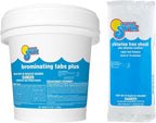 In The Swim Bromine Plus and Chlorine-Free Shock Bundle: Includes 3.5 Pound Bucket of Bromine Plus and 6 x 1 Pound Bags Chlorine-Free Shock - Effective Low Odor Alternative