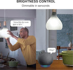 Sengled Alexa WiFi Light Bulb - Smart Bulbs That Work with Alexa/Google Assistant, A19 Daylight (5000K) - No Hub Required, 800LM 60W High CRI)60 Equivalent, 4 Count (Pack of 1)